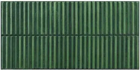 5. Faianta, Piemme, Homey Stripes Green 30x60 cm, rectificata, glazurata, lucioasa