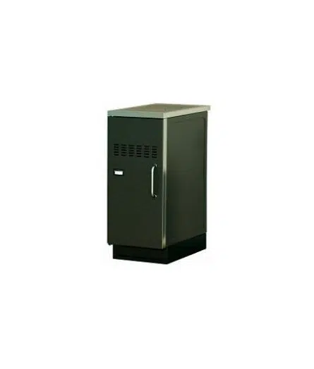Soba incalzire centralizata, Alfa-Plam, Central 23, plita, otel, negru, 23 kW