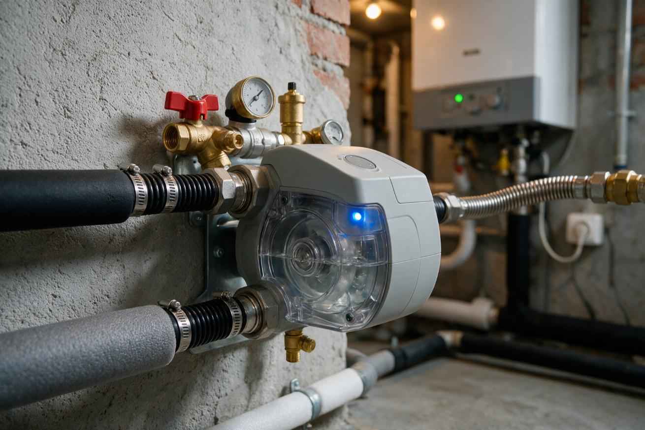 Cât timp funcționează pompa de recirculare la centrala termică