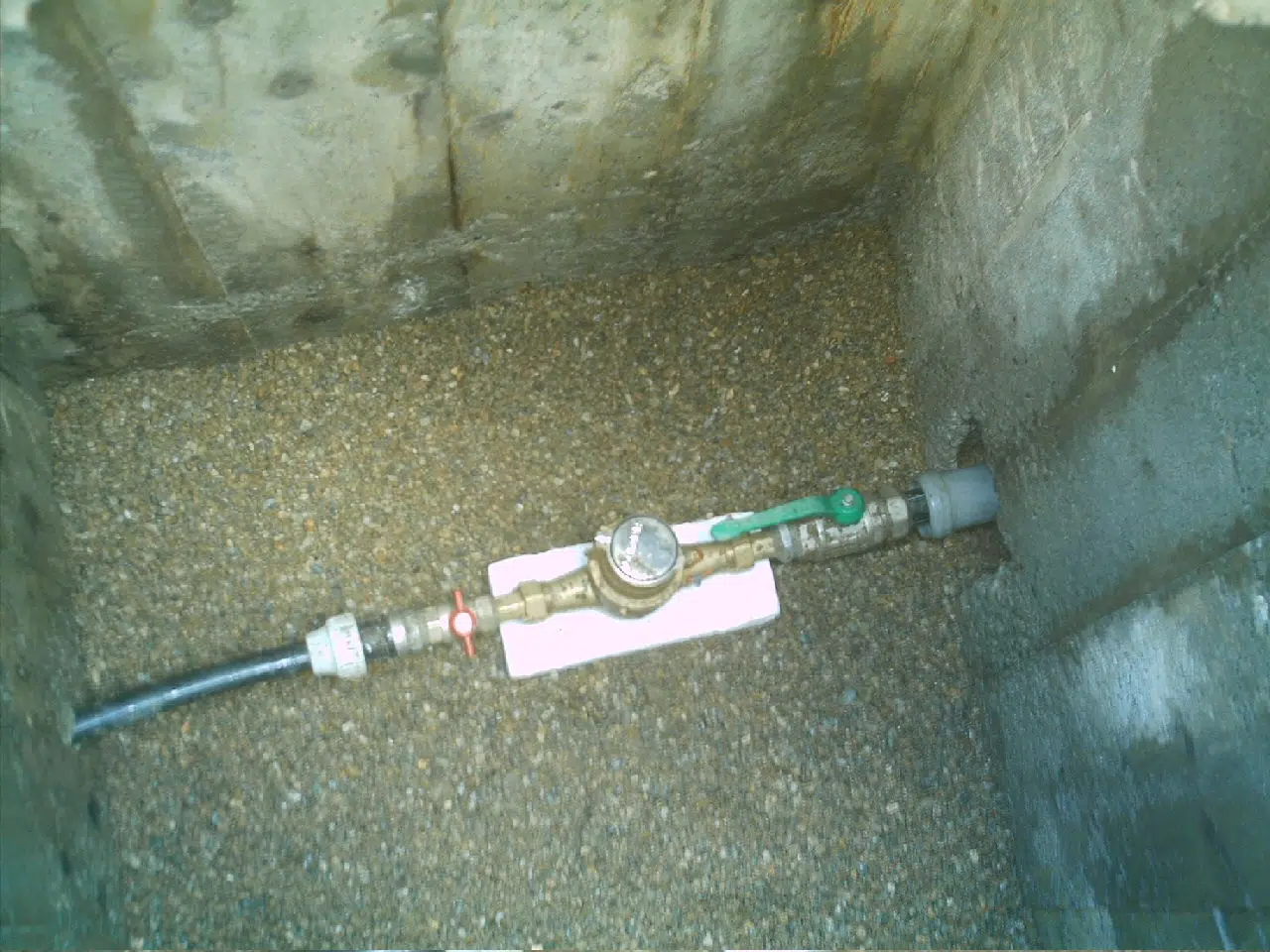 Camin de bransament pentru apa potabila din beton