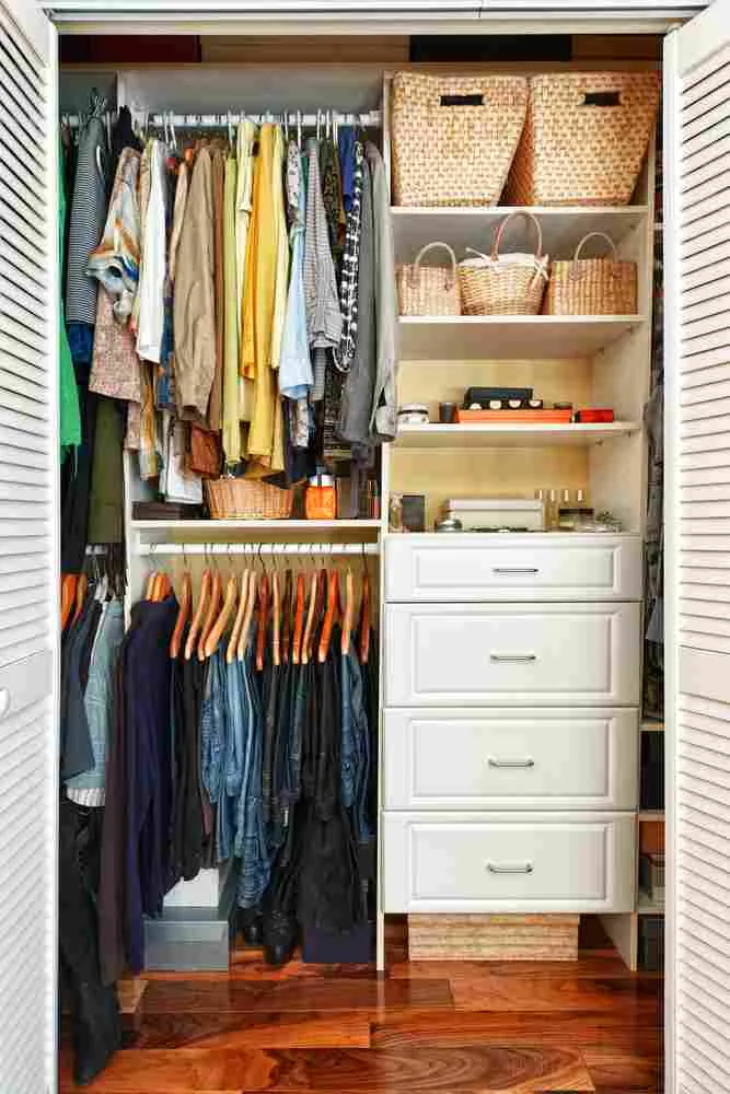 Curatenia în dressing