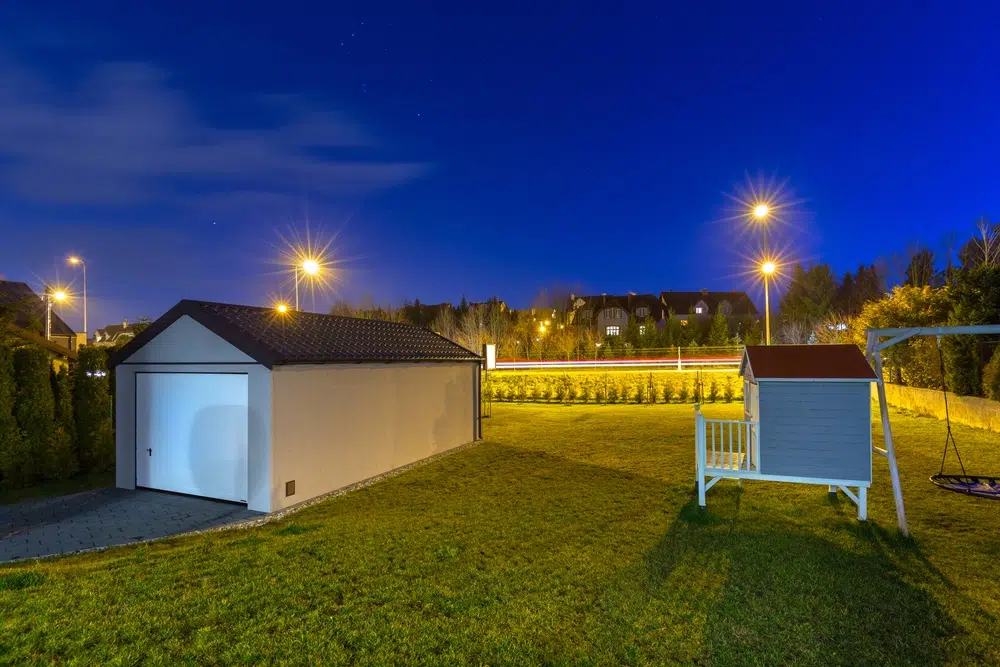 Iluminarea locului de joaca la exterior