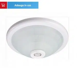 APLICA LED, CU SENZOR DE MISCARE, 2xE27, Pmax=2x40W