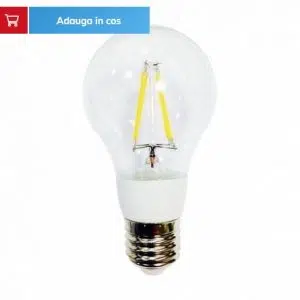 BEC LED E27 G60 Ø60x110MM 6W 230V LUMINA CALDA
