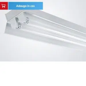 C.I. APARENT PENTRU TUBURI LED T8 2X600MM