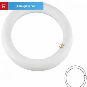 TUB LED CIRCULAR T9 16W LUMINA CALDA