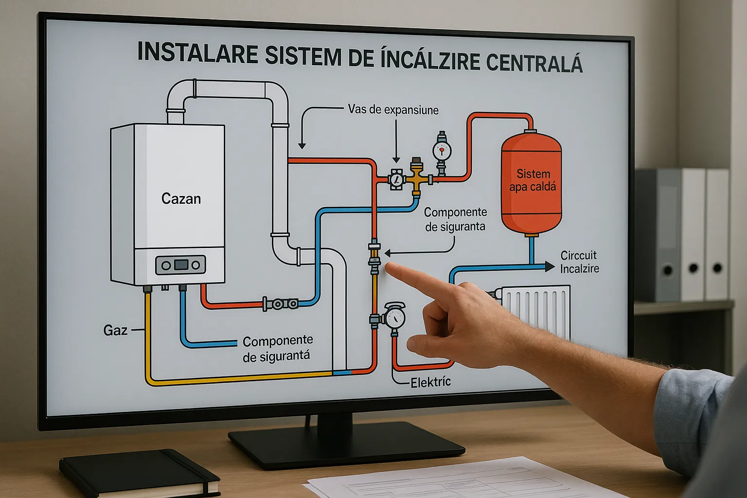 Schema de montaj pentru centrale termice - romstal.ro