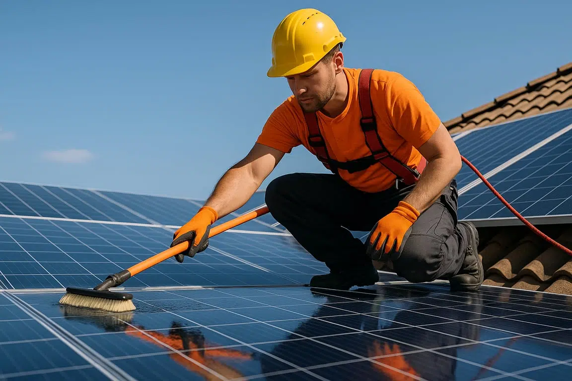 Metode de spălare a panourilor fotovoltaice - romstal.ro