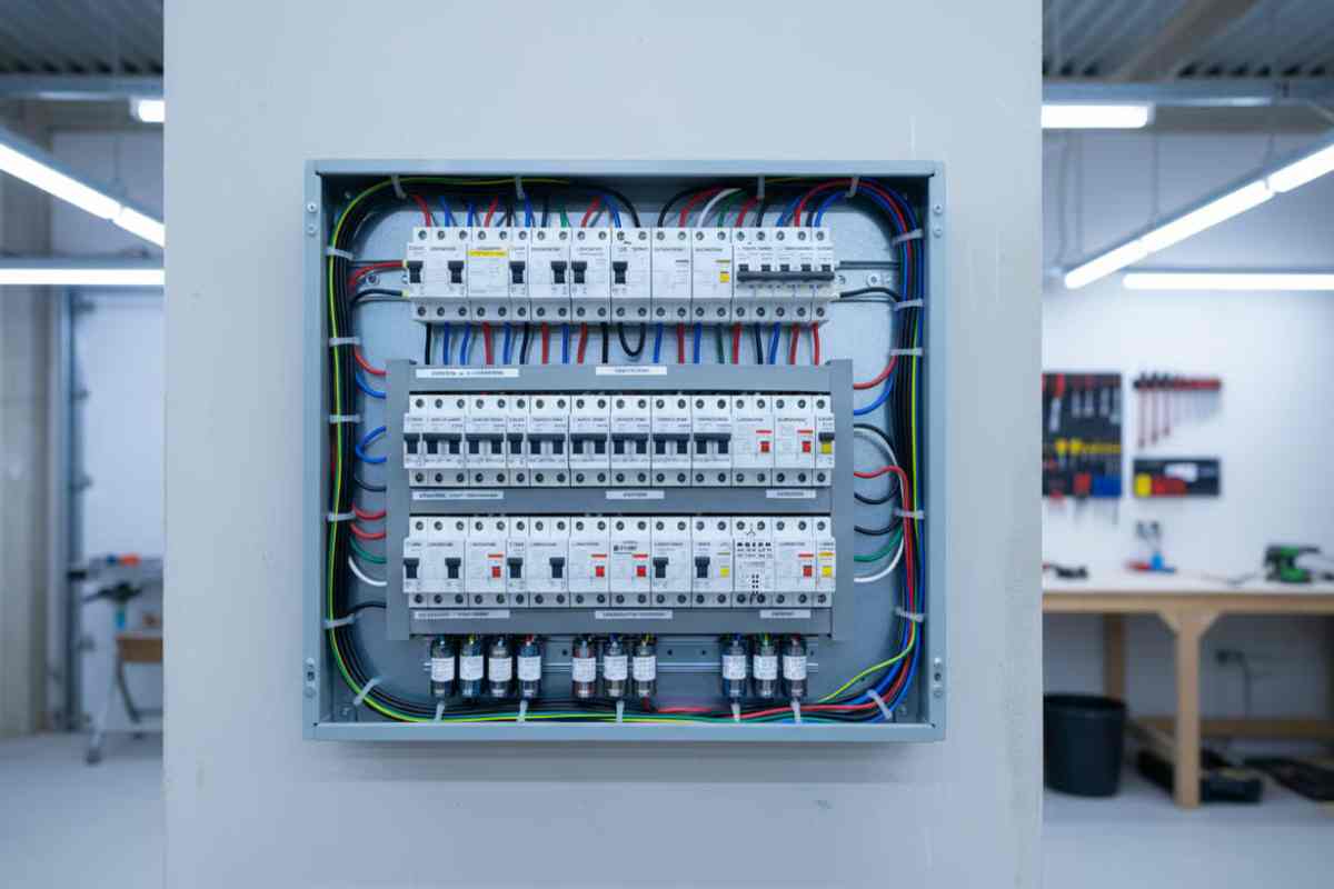 1. Ce siguranta se pune la aer conditionat_Amperaj recomandat, tipuri de protectie si reguli de montaj_Tablou electric rezidential cu disjunctoare si sigurante bine organizate